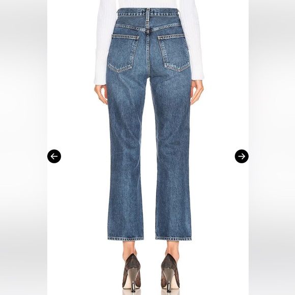 Agolde Pinch Waist High Rise Kick Flare Jeans - Picture 10 of 16